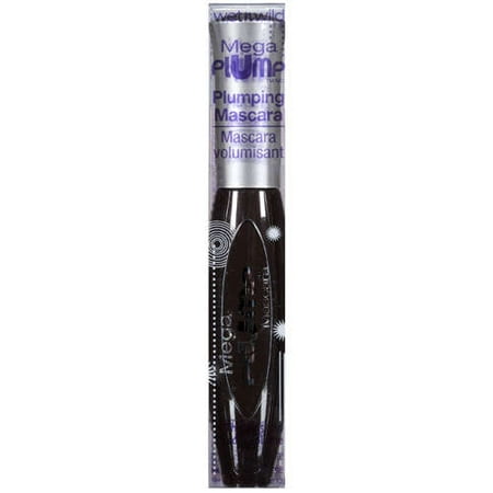 Wet N Wild: Plumping Mascara 894 Blackest Brown Mega Plump, .35 oz