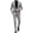 Gray, variant on Men's Classic Two Piece Suit Set Regular Fit Blazer and Trousers for Wedding Office Business Daily Wear