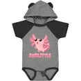 thumbnail image 3 of Inktastic Axolittle Cute Baby Axolotl Boys or Girls Baby Bodysuit, 3 of 5