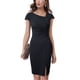 thumbnail image 1 of Vestido tubo de estilo vintage para mujer con abertura, 1 of 6