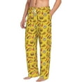 thumbnail image 2 of Daiia Fast Food 1 Men's Sleep Pant with Pockets and Drawstring,Pajama Pants-X-Large, 2 of 9