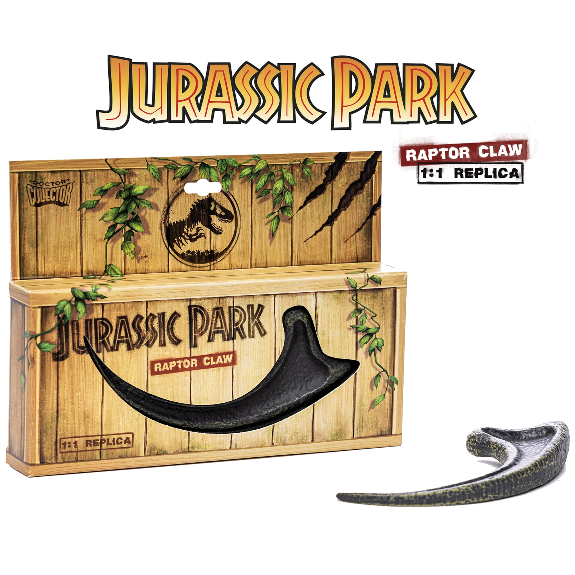 Doctor Collector Collectable Jurassic Park Black Raptor Claw 1:1 Scale Replica