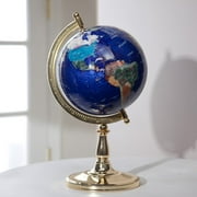 Angle View: Belham Living Hamilton Lapis 9-inch Diam. Tabletop Globe with Single Stand