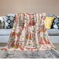 thumbnail image 2 of Sloth Blanket Sloth Gifts for Girls Women Sloth Throw Blanket for Kids Adults Soft Warm Cozy Fleece Blanket for Couch Sofa \u200bBed 50"x60", 2 of 6