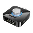 thumbnail image 1 of 3D Stereo Music NFC Wireless Adapter Audio Transmitter Receiver Bluetooth 5.0 TF Card RCA 3.5mm AUX Adapter IR Control With Mic, 1 of 5