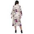 thumbnail image 3 of Moomaya Printed WoMen's Robe Dressing Gown With Pockets Bath Robe Girls, 3 of 6