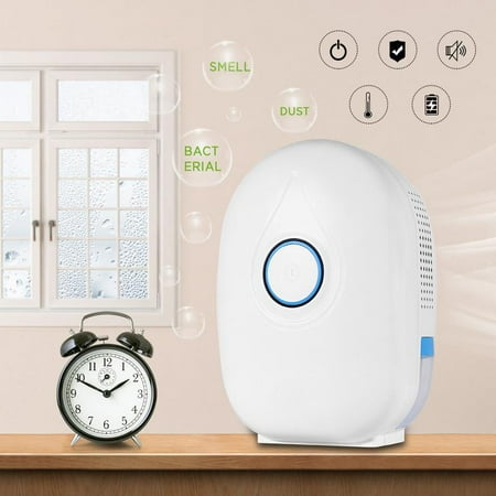 Electric Mini Dehumidifier For Bedroom And Basements Portable Dehumidifier Efficiently Removes Moisture And Odor To Prevent Mold Mildew And