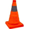 thumbnail image 1 of Focus Auto, Collapsible Safety Cone, 12 inches, Orange, 1 of 5