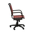 thumbnail image 5 of 45" Black and Red Flat Bungee Cord High Back Office Chair, 5 of 6