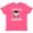Retro Heather Pink, variant on I Love My Mommy with Cute Penguin and Hearts Youth T-Shirt