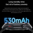 thumbnail image 3 of Guoxiu Smart Watch for Men Women Compatible with Samsung android Phone Full Touch Screen IP68 Waterproof Bluetooh Fitness Tracker Heart Rate / Sleep Monitor, 3 of 8