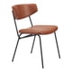 thumbnail image 1 of Silla de Comedor Kessa Muebles Charon Cafe 49 x 77 x 59 cm, 1 of 5