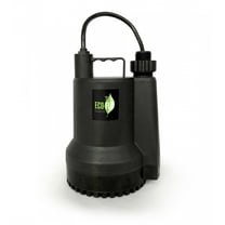 Eco-Flo SUP54 1/6 HP 1680 GPH Manual Submersible Thermoplastic Utility Pump