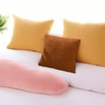 thumbnail image 4 of Kyusrd Solid Color Woven Knitted Pillow, 4 of 6