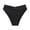 Black, variant on Womens Swim Bottoms Women's Solid Color Trendy Swim Pants for Beach and Vacation Preparation T Back Design Folded Versatile for Swimwear Ideal for Summer Activities Swim Bottom Black L