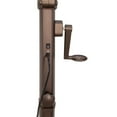 thumbnail image 3 of SimplyShade 10ft Outdoor Square Patio Umbrella with Cross Bar Stand, Cast Silver, 3 of 9