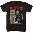 thumbnail image 1 of Muhammad Ali The Greatest Boxes Black Adult T-Shirt 5Xl, 1 of 2