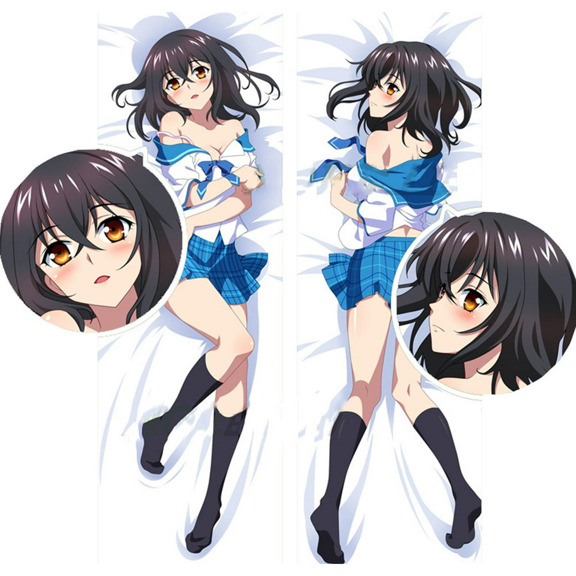 FUNCASES Home Decor Japan Anime Otaku Gift PillowcaseBody Size Double Sided Bolster Bedclothes Pillow Cover 50 150cm Walmart