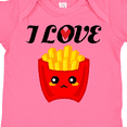thumbnail image 4 of Inktastic Fry Lover I Love French Fries Boys or Girls Baby Bodysuit, 4 of 5