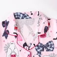 thumbnail image 5 of Halloween Couple Pajamas Satin Silk Casual Stretchy Pumpkin Bat Print Summerween Pajamas Notch Collar Sleepwear Lounge Sets S-3xl, 5 of 8