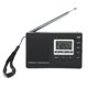 thumbnail image 4 of Mini Radios Portátiles Receptor Fm / Mw / Sw Con Reloj Despertador Digital Receptor De Radio Fm Negro Guardurnaity EL008323-00, 4 of 6