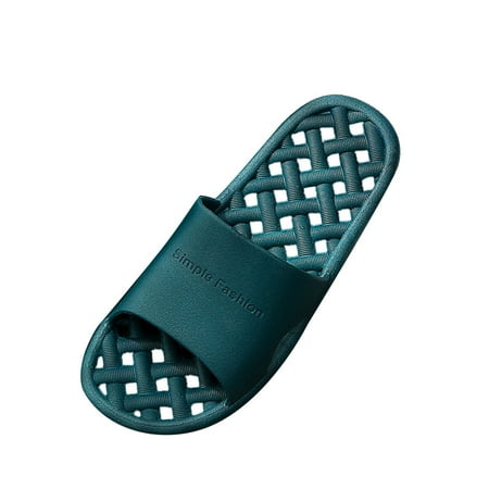 

Mackneog Ladies Couple Slippers Bathroom Slippers Flat Hollow Out Home Slippers Gift on Clearance