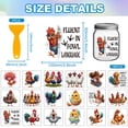 18Pcs Plastic Silhouette Paper for Lighting Decoration Paper Cut Light ...