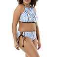 thumbnail image 5 of Juniors' Plus-Size Boho Fleur Bikini Top, 5 of 6