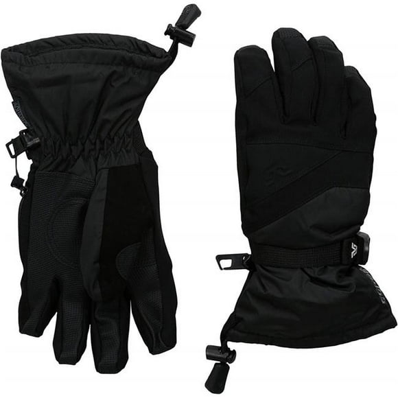Gordini 2G2174-B-L Little Kids Juniors Stomp III Waterproof Insulated Gloves&#44; Black - Large