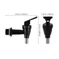 thumbnail image 4 of Beer Machine Faucet Beverage Cooler Dispenser Wear-resistant Bucket Faucet Bucket Water Faucet Replaceable Wine Faucet, 4 of 6