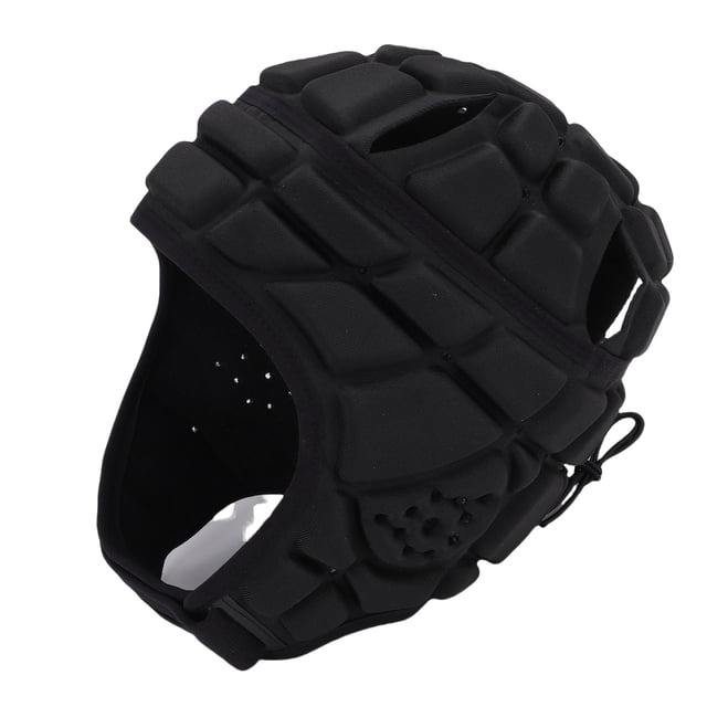 Casco De Cáscara Suave, Esponja EVA Engrosada Casco Acolchado De Múltiples Capas Con Correa Ajustable Y Ventilaciones Transpirables Para Fútbol Rugby Ciclismo Deportes