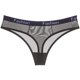 thumbnail image 1 of Ropa interior sexy para mujer, transparente, de malla, con estampado deportivo, letras, cintura baja, sin costuras, bragas para mujer, tanga, 1 of 6