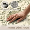 thumbnail image 6 of ODIKA 2'x3' Washable Doormat Non-Slip, Low Pile Farmhouse Watercolor Foliage Delicate Motifs Hardwood Forest for Entryway, Kitchen, Laundry Room, 6 of 7