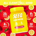 SEEQ Clear Whey Isolate Protein Powder, Strawberry Lemonade 25