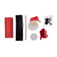 thumbnail image 2 of Holiday Fun Foamies Santa - 16-Piece Christmas Crafting Kit - Various Self-Adhesive Materials Perfect for Children Ages 6 and Up, 2 of 3