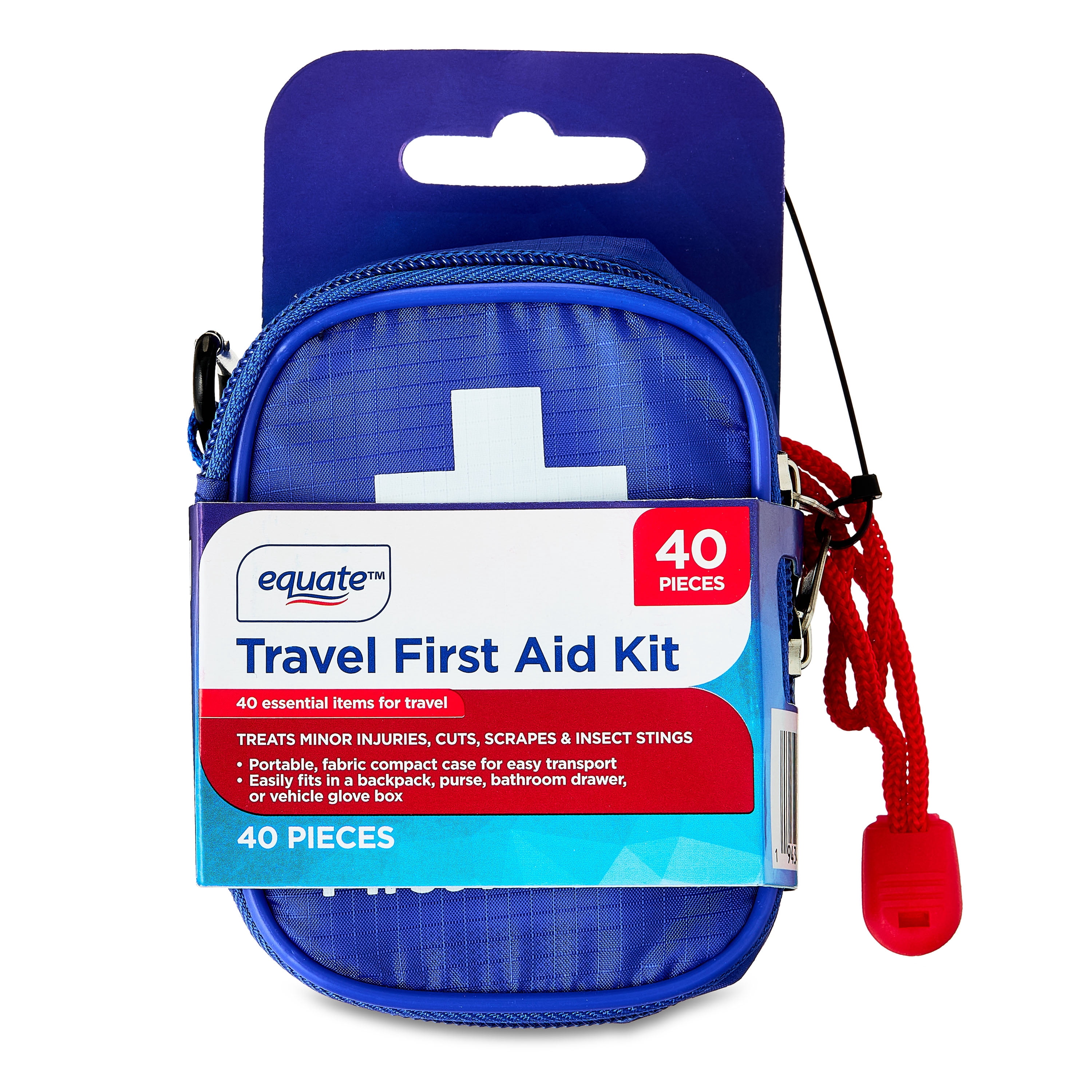 Be Smart Get Prepared Outdoor First Aid - Happy Hiker, 65 Piece