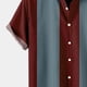 thumbnail image 5 of Playeras Deportivas Para Hombre, Camisa Con Degradado Teñida, Fresca Y Fina, Transpirable, Con Cuello Colgante, 5 of 6