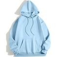 thumbnail image 4 of WEAIXIMIUNG Chandails en Molleton pour Femmes Tendance à Capuche Graphique chandail-Over Automne et Hiver Mode Ample Imprimé Rugby, 4 of 5