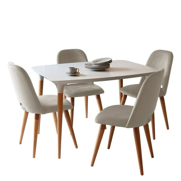 Manhattan 4 seater top dining set