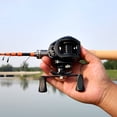 thumbnail image 1 of CNKOO 1.5M Spinner Casting Telescopic Carbon Fishing Rod Ul Horse Mouth Rod 4-10Lb Fishing Rods For Throwing Rods  Lure Rods, 1 of 8