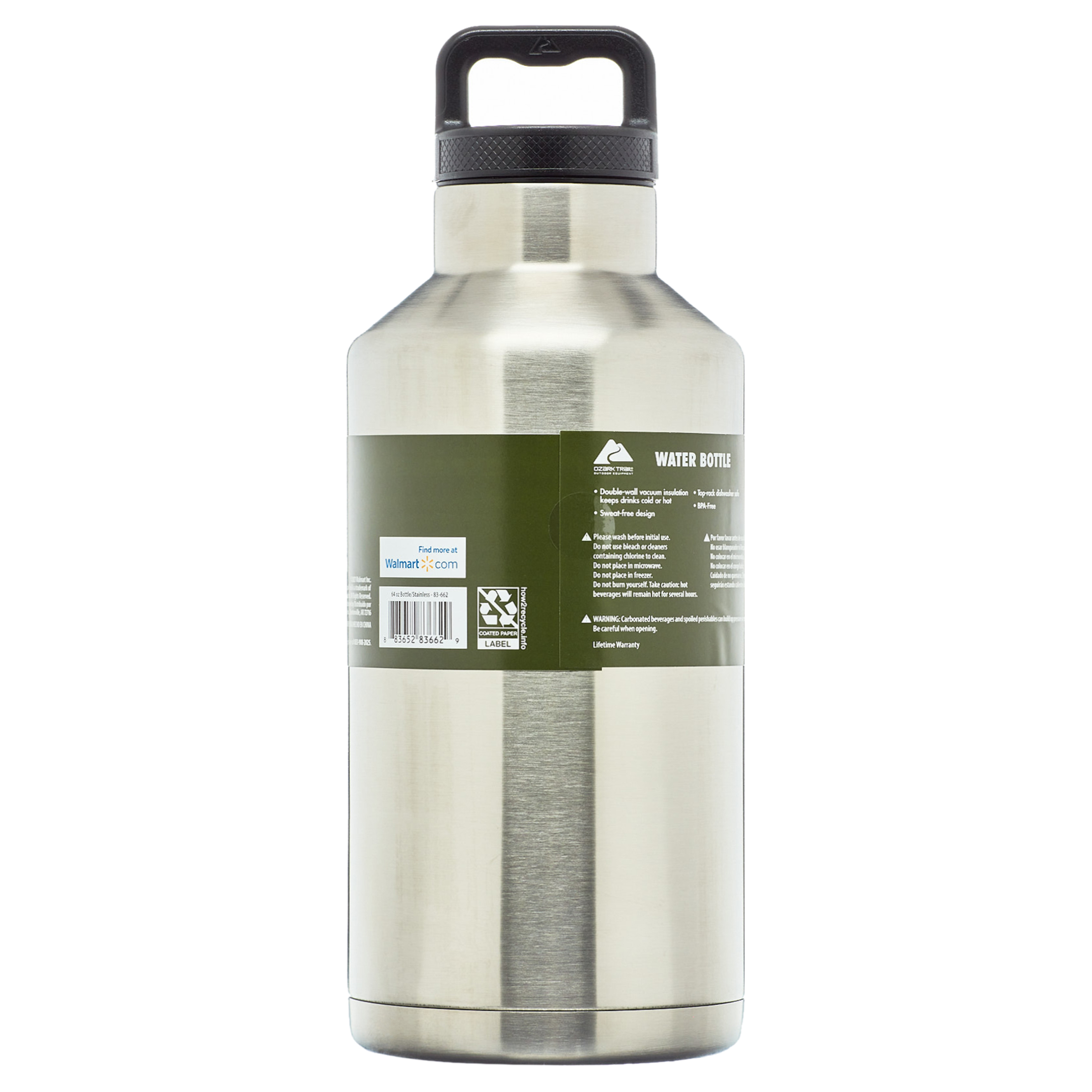 Ozark Trail Double Wall Stainless Steel Water Bottle - image 5 of 7