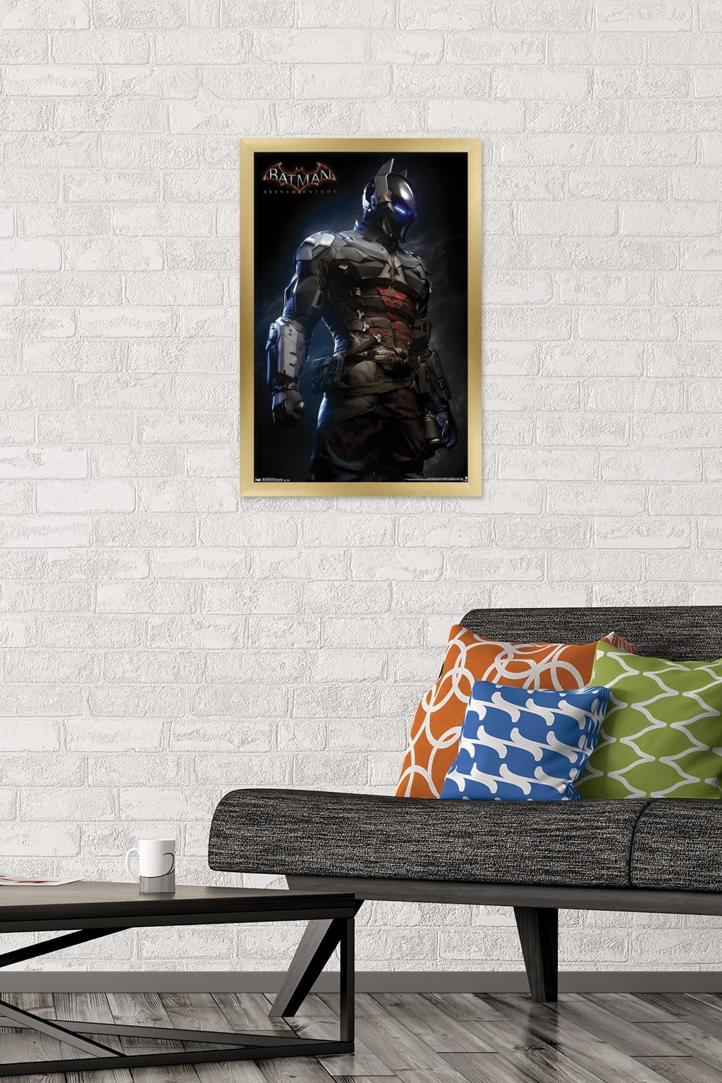 DC Comics Video Game - Arkham Knight - Armor Wall Poster, 14.725" x 22.375", Framed