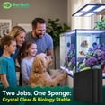 thumbnail image 3 of Aquarium Sponge Filter Pad, Bio Filter Media Foam Sponges, Cut-to-Size Foam for Fish Tank Ponds Filter Accessories (18.5"x18.5"x0.8", 20PPI) 1 Pack, 3 of 10