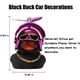 thumbnail image 2 of Pequeño pato negro con casco, decoración exterior del coche, multiusos, suave, para salpicadero de coche, para motocicleta, dormitorio, salpicadero de coche, 2 of 8