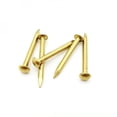 thumbnail image 4 of 10/20/50/100pcs Dia 1.2mm 1.5mm 2mm 3mm Pure Copper Brass Small Mini Round Head Nail for Furniture Hinge Drum Jewelry Chest Box, 4 of 6