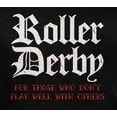 thumbnail image 4 of Old Glory Juniors Roller Derby For Those Who Dont Play Well With Others Sleeveless Graphic Tank Top, 4 of 6