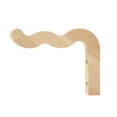 thumbnail image 2 of DYNWAVECA Plant Hanger Outside Bracket for Bird Feeder Planter Pot Gardening Accessory Light Wood, 2 of 10