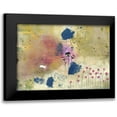 thumbnail image 1 of Ogren, Sarah 18x14 Black Modern Framed Museum Art Print Titled - Three Pansies, 1 of 5