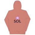thumbnail image 2 of SOL Shamanism Unisex Hoodie (Dusty Rose, XL), 2 of 2