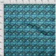 thumbnail image 3 of oneOone Tissu Popeline de Coton Chevron Imprimé Ikat au Mètre 42 Pouces de Large, 3 of 4